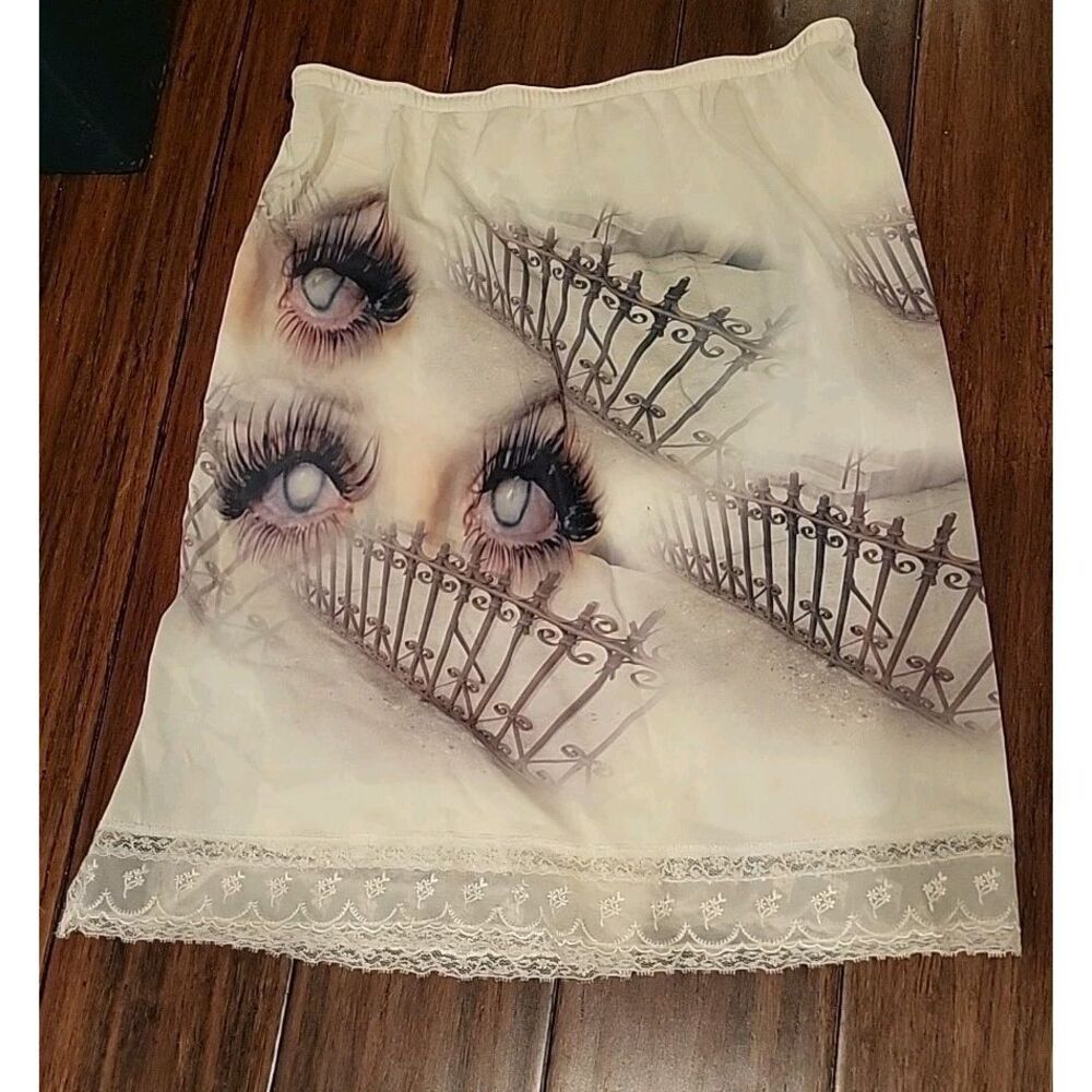 One Of A Kind Spooky Slip Skirt - Picture 1 of 4